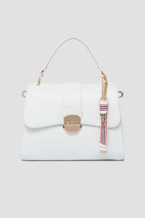 LIU-JO-Kansas-Bag-Briefcase-Glass-Weiß